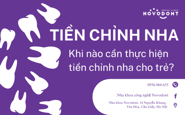 Tiền chỉnh nha là gì? Khi nào cần thực hiện tiền chỉnh nha cho trẻ?